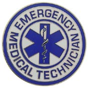 EMT LOGO PIN 1-1/2"  