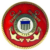 COAST GUARD LOGO 1-1/2" PIN  