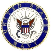 US NAVY LOGO PIN  