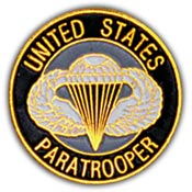 US PARATROOPERS PIN  