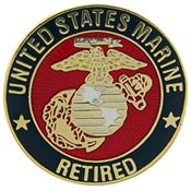 USMC RETIRED PIN  