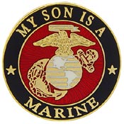 MY SON IS A MARINE PIN  