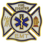 FIRE & EMT PIN 1"  