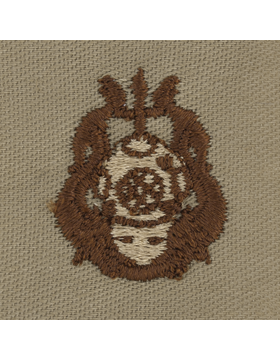 Army Badge: Master Diver - Desert Sew On   