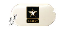 ARMY OF ONE DOG TAG PIN  