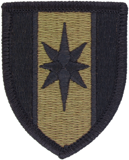 OCP Unit Patch: 44th Medical Brigade - With Fastener