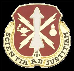 MISSILE & MUNITIONS CTR & SCH (SCIENTIA AD JUSTITIAM)   