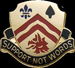 342 SPT BN ARNG NY  (SUPPORT NOT WORDS)   