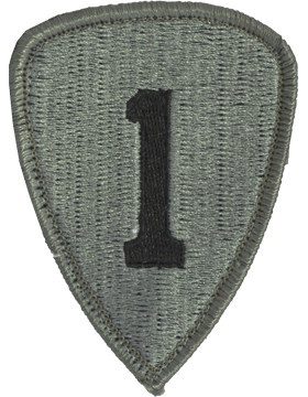 Army ACU Patch: 1st Personnel Command - with Fastener