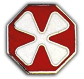 8TH ARMY PIN  