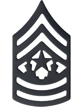 Military Branches » Army » Rank » Metal » Enlisted » Black - Northern