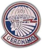 501ST A/B INF RGT PIN  