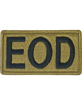 OCP Unit Patch: Explosive Ordnance Disposal  - With Fastener