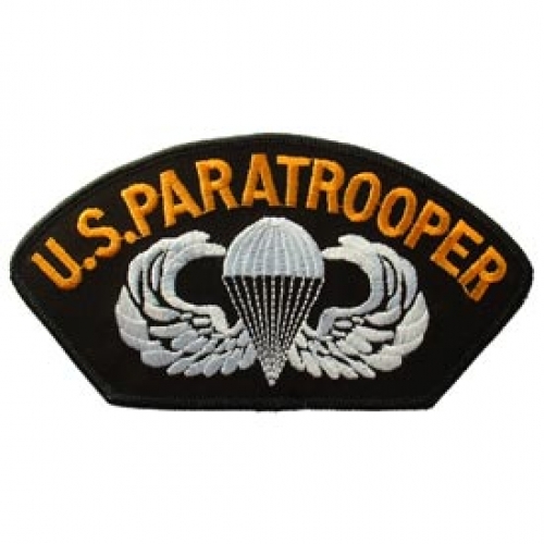 US PARATROOPER HAT PATCH  