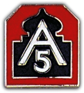 5TH ARMY PIN  