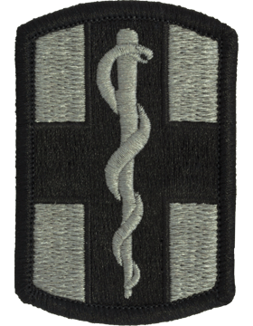Army ACU Patch: 1st Medical Brigade - with Fastener