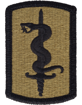 OCP Unit Patch: 30th Medical Brigade - With Fastener