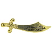 DESERT STORM SWORD PIN  