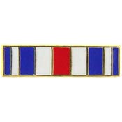 SILVER STAR PIN-RIBBON 11/16"  