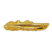 PT BOAT GOLD PIN  