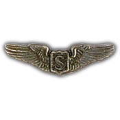 USAF PILOT SERVICE PIN 1-1/8"  