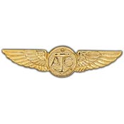 USN AIRCREW GOLD PIN 2-3/4"  