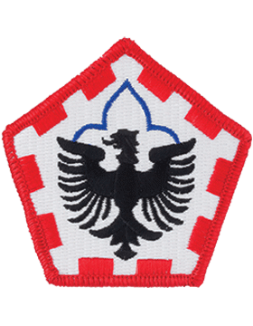 Army Patch Full Color: 555th Engineer Group 