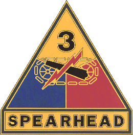 Army Combat Service Identification Badge: 3rd Armored Division