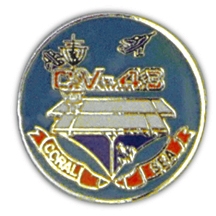 USS CORAL SEAS PIN  