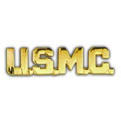 USMC SCRIPT PIN  