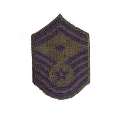 SR. MASTER SERGEANT W/DIAMOND   