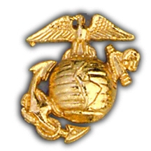 USMC ANCHOR LEFT PIN  