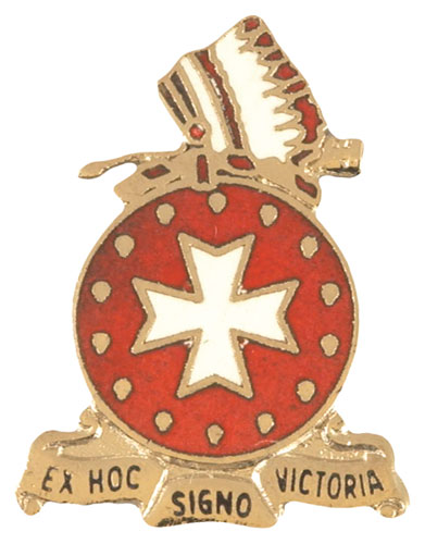 14 FIELD ARTILLERY (EX HOC SIGNO VICTORIA)   