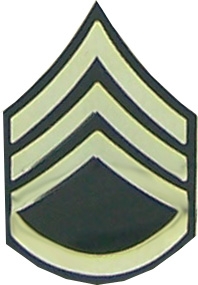 USA STAFF SERGEANT E-6 PIN  