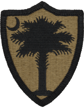 OCP Unit Patch: South Carolina National Guard -  With Fastener