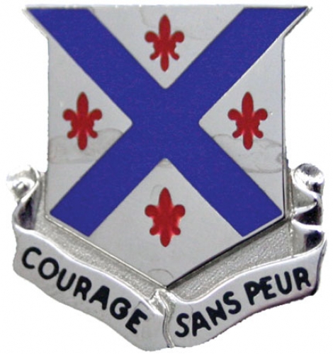 126 ARMOR REG. MI ARNG  (COURAGE SANS PEUR)   