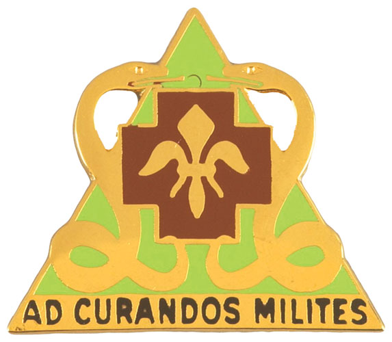 85 MED BN  (AD CURANDOS MILITES)   