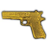 COLT .45 PISTOL 1911 PIN 1"  