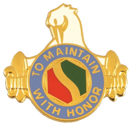 165 QM BN  (TO MAINTAIN WITH HONOR )   