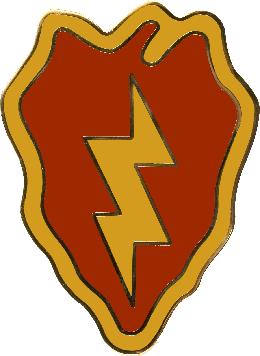 Army Combat Service Identification Badge: 25th Infantry Division