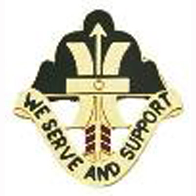 186 SUPPORT BN  (WE SERVE AND SUPPORT)   