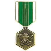 ARMY COMMENDATION MEDAL-PIN 1-1/8"  