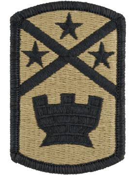 OCP Unit Patch: 194th Air Defense Artillery Brigade- With Fastener