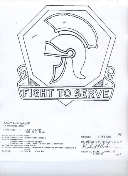 7 PERS GP  (FIGHT TO SERVE)   