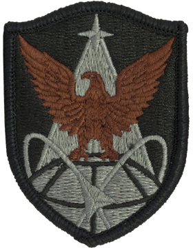 Army ACU Patch: 1st Space Brigade - with Fastener