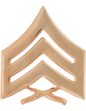 Marine Corps Chevron: Sergeant - No Shine