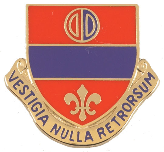 116 FA BN  (VESTIGIA NULLA RETRORSUM)   