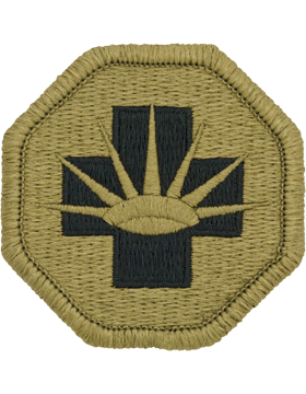 OCP Unit Patch: 8th Medical Brigade - With Fastener