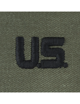 Army Officer Branch Insignia: US Letters - Subdued Sew On      