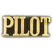 USAF PILOT SCRIPT PIN 1"  